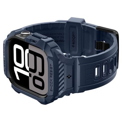 10. Spigen Rugged Armor Pro Armband für Apple Watch 42 mm – Marineblau
