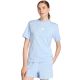 adidas Essentials Damen-T-Shirt mit 3 Streifen aus Baumwolle, hellblau KB7119