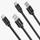 2. Dudao Kabel USB-Kabel - USB Type C Super Fast Charge 1 m schwarz (L5G-Schwarz)