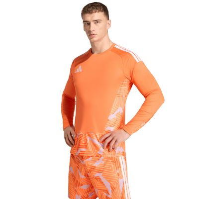 adidas Tiro 26 Wettkampf-Torwarttrikot für Herren, langärmlig, orange, KB5248