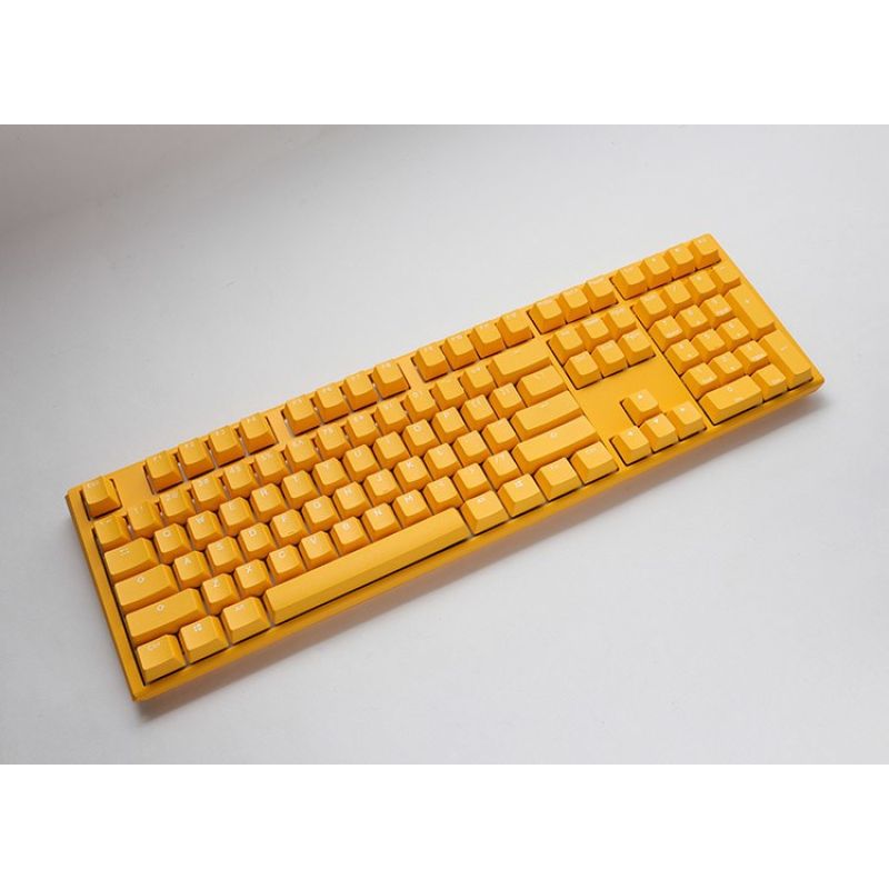 6. Ducky One 3 Gelbe Gaming-Tastatur USB Deutsch Gelb