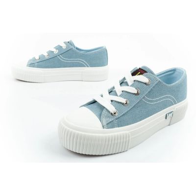 8. Lee Damen-Sportschuhe Isla Sneakers blaue Plateau