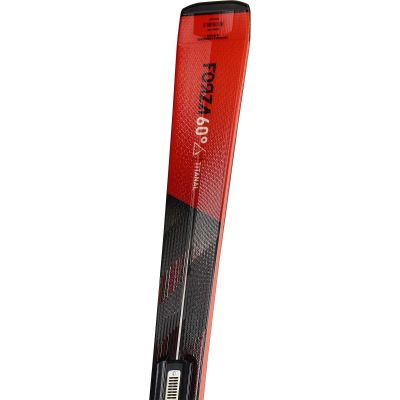 6. Rossignol Forza 60' Ti Konect / NX 12 Konect GW B80 Bk Hot Red Skier