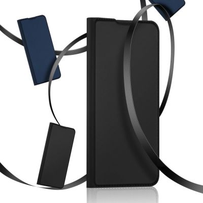 10. Dux Ducis Skin Pro Holsterhülle mit Klappe Vivo X60 schwarz