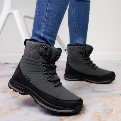 2. Winterstiefel wasserdicht grau DK