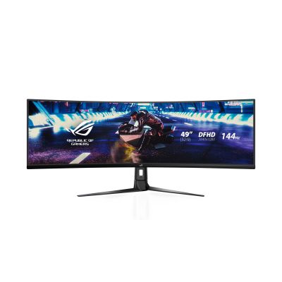 8. ASUS ROG STRIX Monitor XG49VQ 49" XG49VQ 124,5 cm (49") 3840 x 1080 Pixel UltraWide Full HD LED Schwarz