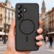 10. Tech-Protect MagCam MagSafe Hülle für Samsung Galaxy S26+ - Mattschwarz