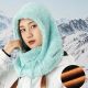 6. Qunature Arctic Velvet Ski-Sturmhaube Größe L – Minze