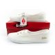 10. Lee Cooper Damenschuhe, sportliche weiße Slip-On-Ballerinas