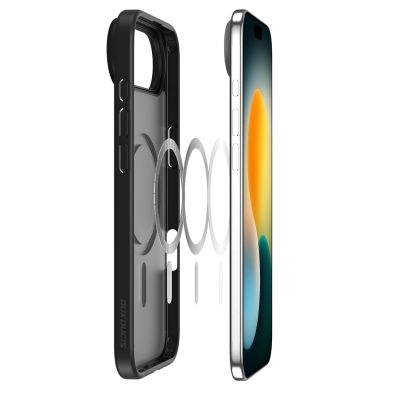 5. Dux Ducis Yind iPhone 17 Air Hülle kompatibel mit MagSafe - Schwarz