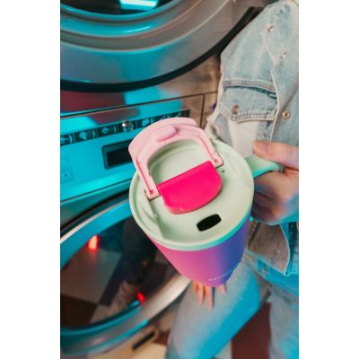 13. Kambukka Rio Thermobecher 950ml mit Strohhalm, Kaugummi-Minze