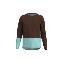 POC M's Motion Air Langarm-Jersey Braun