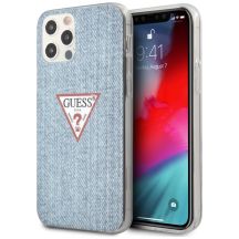 Guess GUHCP12LPCUJULLB iPhone 12 Pro Max 6.7" Blau/Hellblau Hardcase Jeans Collection