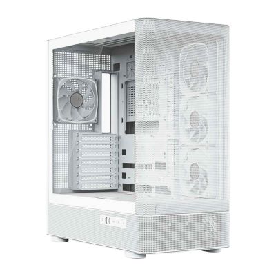 7. MODECOM VOLCANO AQ 300 ARGB MIDI-HÜLLE WEISS