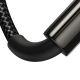 8. Baseus Wolfram Gold USB-A auf USB-C Kabel 480Mb/s 100W 2m Schwarz (CAWJ000101)