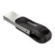 12. SanDisk iXpand GO SDIX60N-256G-GN6NE USB-Stick (256 GB; Lightning, USB 3.0; silber)
