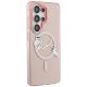 4. Karl Lagerfeld IML KC Script MagSafe Hülle für Samsung Galaxy S26 Ultra – Pink