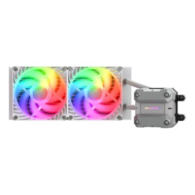 8. Cougar Poseidon Ultra 240 ARGB Weißer CPU-Wasserkühler