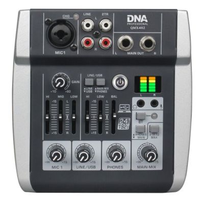 DNA QMX402 – Analogmixer mit Bluetooth