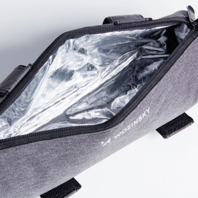 9. Wozinsky WBB37GRB Fahrradtasche mit Wärmeisolierung – Grau