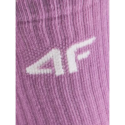 6. Lange Mädchen-Socken (4er-Pack) 4F 4FJRAW26USOCF1010-91S