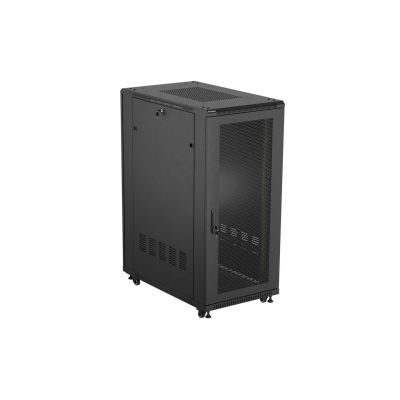 13. LANBERG Standschrank 19" 27U 600x1000 Schwarz