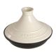Tajine von Staub – 28 cm, beige-schwarz