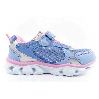 4. Leomil Stitch Kinder Sportschuhe Leichte Sneakers mit Klettverschluss LED