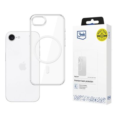 3mk MagCase Case für Apple iPhone 16e / SE4 - Transparent