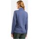 4. Odlo Midlayer-Fleecejacke mit durchgehendem Reißverschluss GRID FLEECE, blau