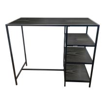 Bartisch GABE Schwarz/Schwarz 100x120x60cm