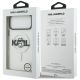 8. Karl Lagerfeld IML Choupette Sketch Logo MagSafe Case für iPhone 17 Pro – Transparent