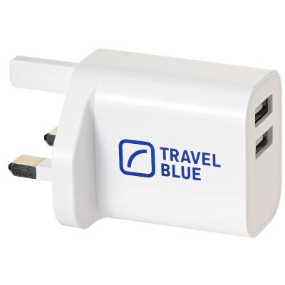 2. TRAVEL BLUE NETZLADEGERÄT 2 USB UK