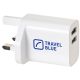 2. TRAVEL BLUE NETZLADEGERÄT 2 USB UK