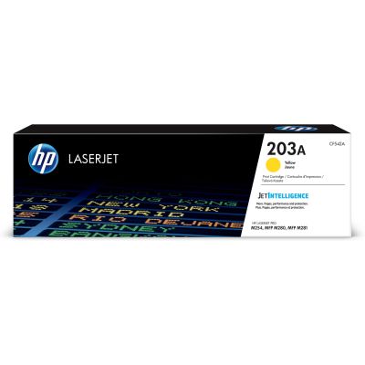 HP Toner Gelb HP 203A, HP203A=CF542A, 1300 Seiten
