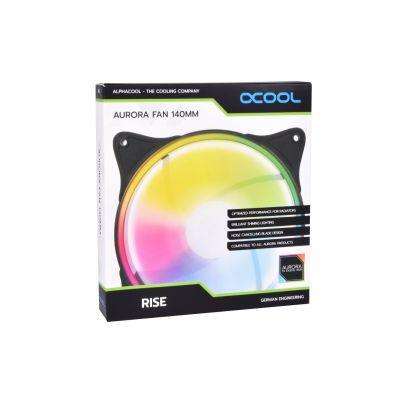5. Alphacool 24851 Computer-Kühlsystem Computergehäuselüfter 14 cm Weiß 1 Stück.