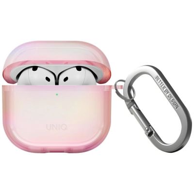 Uniq Iridescia AirPods 4 Hängeetui – Holo Pink