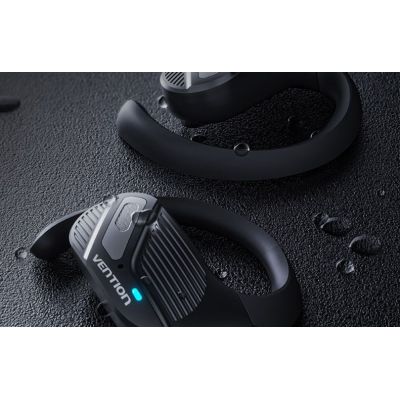 7. Vention OpenBeat Kabelloser offener Bluetooth 5.4 Kopfhörer, Schwarz