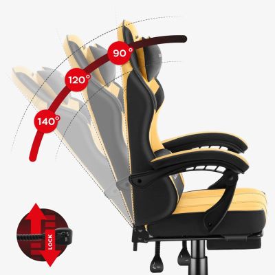 16. Force 3.7 Gelber Gaming-Stuhl