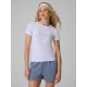 Damen-T-Shirt mit schmaler Passform und Aufdruck 4F 4FRAW26TTSHF4373-10S