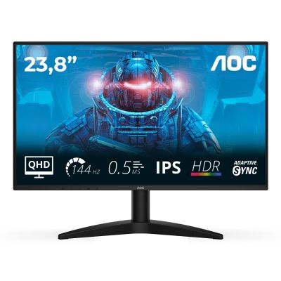 AOC B3 Q24B36X Computermonitor 60,5 cm (23,8") 2560 x 1440 px Quad HD LED Schwarz