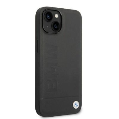 4. Case BMW BMHMP14MSLLBK iPhone 14 Plus 6.7" schwarz / schwarz Hardcase Signatur Logo Aufdruck Magsafe