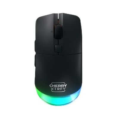 7. CHERRY XTRFY M50 Kabellose Gaming-Maus, Rechtshänder, Funkfernbedienung + Bluetooth + USB Typ-C, optischer Sensor, 12000 DPI