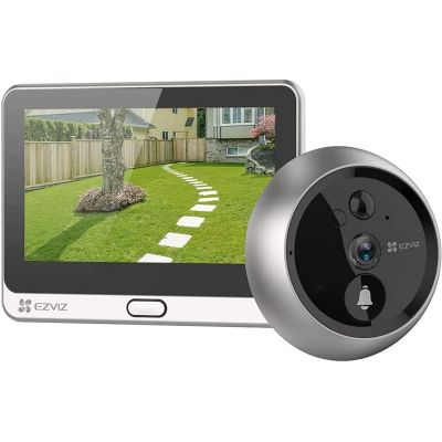 10. EZVIZ DP2C 2MP Video-Türsprechanlage 10,9 cm (4,3 Zoll), Silber