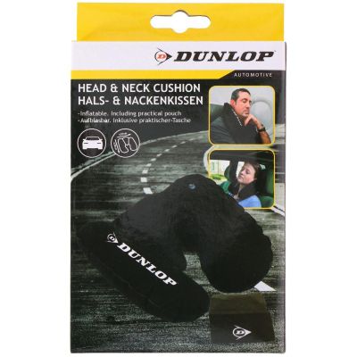 3. DUNLOP Reisekissen mit Kopfstütze