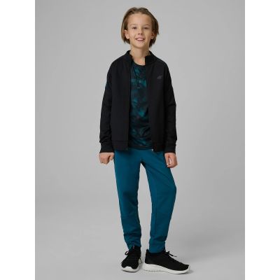 3. Normales Sport-Sweatshirt ohne Kapuze für Jungen 4F 4FJRSS26TFSWM0991-20S