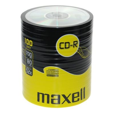 Maxell CD-R 80XL 52x 100er-Packung 700 MB 100 Stück.