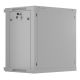 2. Lanberg 19" 12U 600X450 grauer Wand-RACK-Installationsschrank mit perforierten Türen (flach verpackt)
