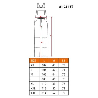 NEO Tools 81-241-XS Arbeitskleidung