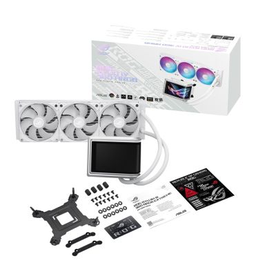 23. ASUS ROG RYUO IV 360 ARGB WHT Kühler